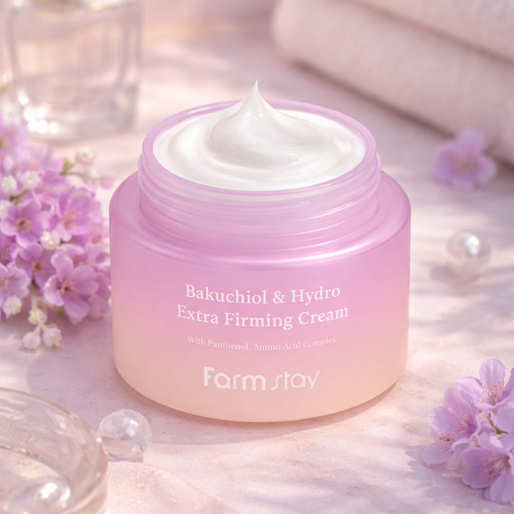 Farmstay Bakuchiol & Hydro Extra Firming Cream 100ml