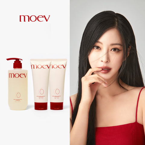 Moev Anucatin Shampoo 300ml + Treatment 200g Set