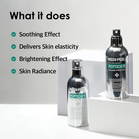 Soonsu Beauty Peptide 9 Volume White Cica Essence Pro packaging design