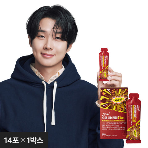 Alive Super Energy Gel PLUS 14P