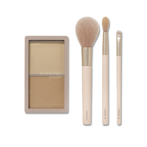 ETUDE Shadow Shading Set (5g x 2 + 3 Brushes)