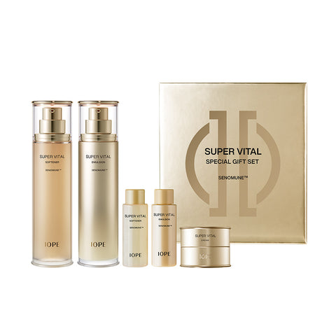 IOPE Super Vital 6th Gen 2-Piece Set (Softener 150ml + Emulsion 150ml)