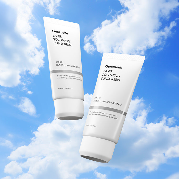 Genabelle Laser Soothing Moisture Sunscreen 70ml (2 Pack)