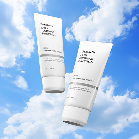 Genabelle Laser Soothing Moisture Sunscreen 70ml (2 Pack)