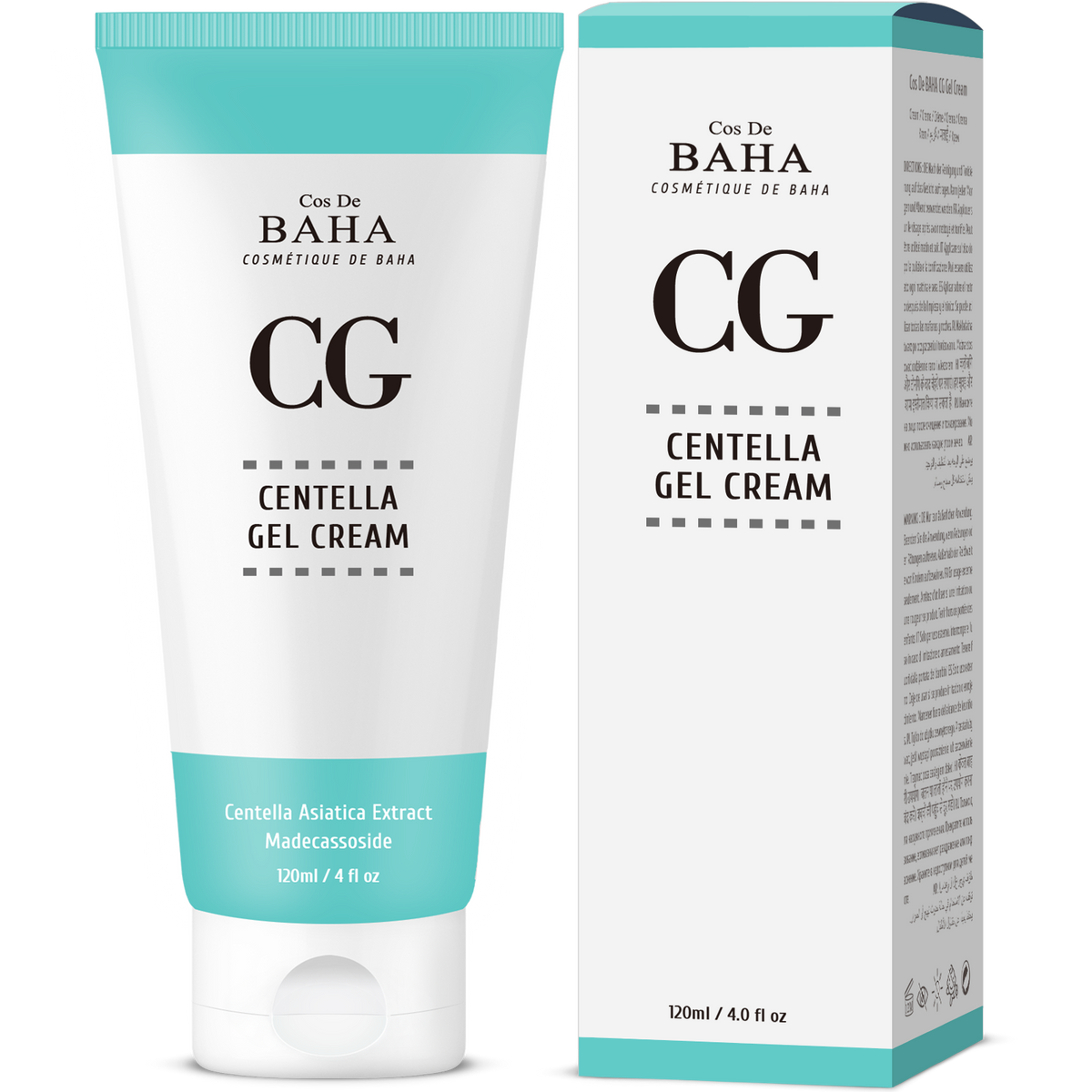 Cos De BAHA CG Moisture Cream Madecassoside & CICA 120ml