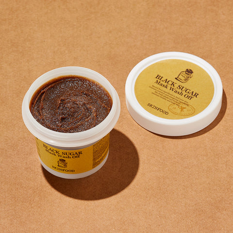 Skinfood Black Sugar Wash-Off Mask 120g (2 Pack)