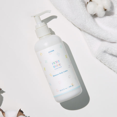 ETUDE Petit Bijou Cotton Snow Moisture Body Lotion 300ml