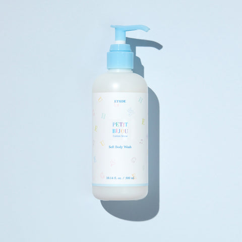 ETUDE Petit Bijou Cotton Snow Soft Body Wash 300ml