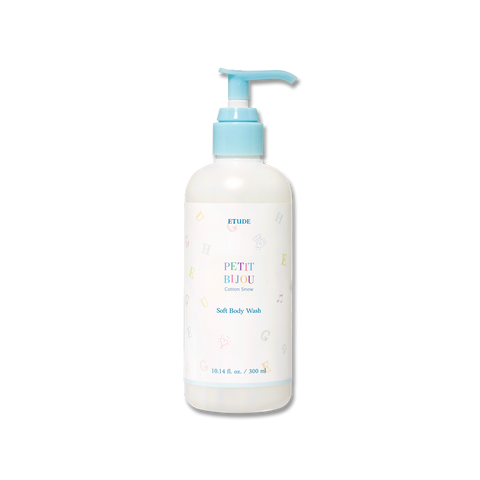 ETUDE Petit Bijou Cotton Snow Soft Body Wash 300ml