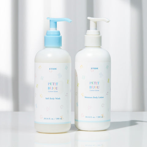 ETUDE Petit Bijou Cotton Snow Soft Body Wash 300ml