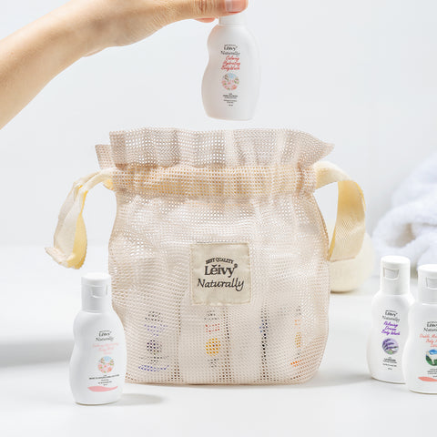 Leivy Renewal Travel Kit Body Wash 45ml + Body Lotion 45ml