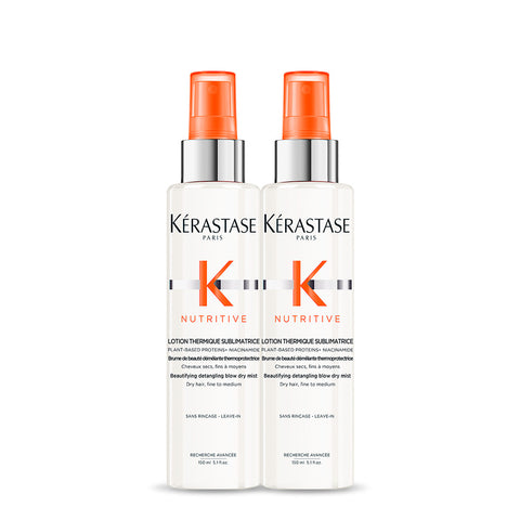 Kerastase Nutritive Thermique Heat-Protecting Hair Mist 150ml Duo
