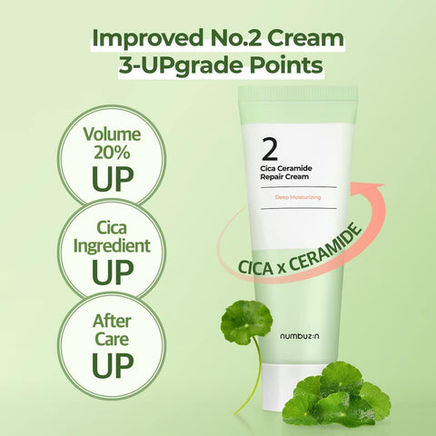 Soonsu Beauty No.2 Cica Ceramide Repair Cream texture close-up