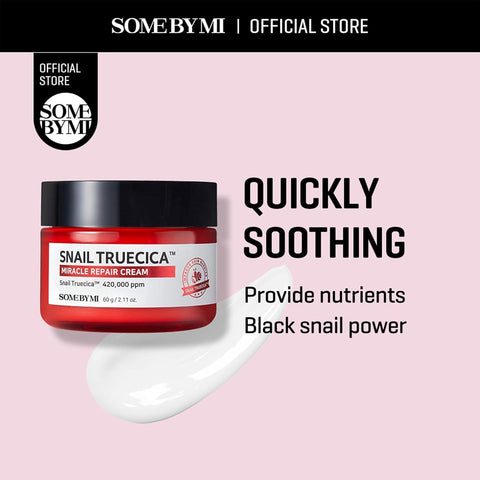 Soonsu Beauty Snail Truecica Miracle Repair Cream side view