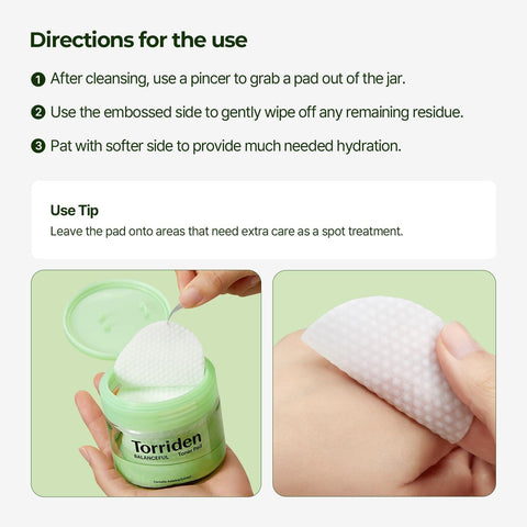 Soonsu Beauty Balanceful Cica Toner Pad side view