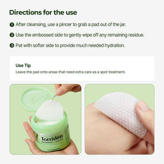 Soonsu Beauty Balanceful Cica Toner Pad side view