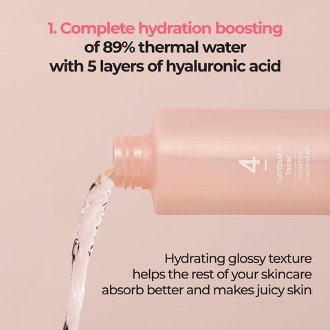 Soonsu Beauty No.4 Hydrating Glow Mineral Toner packaging design