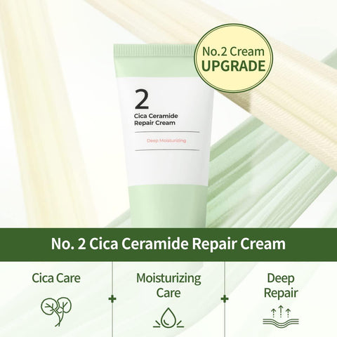 Soonsu Beauty No.2 Cica Ceramide Repair Cream application use