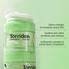 Soonsu Beauty Balanceful Cica Toner Pad packaging design