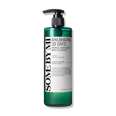 Soonsu Beauty AHA BHA PHA 30 days Miracle Acne Clear Body Cleanser front view