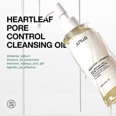 Soonsu Beauty Heartleaf Pore Control Cleansing Oil application use