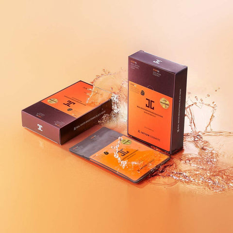 Soonsu Beauty Real Water Brightening Black Mask texture close-up