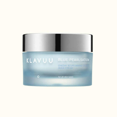 Soonsu Beauty Blue Pearlsation One Day 8 Cups Marine Collagen Aqua Cream front view