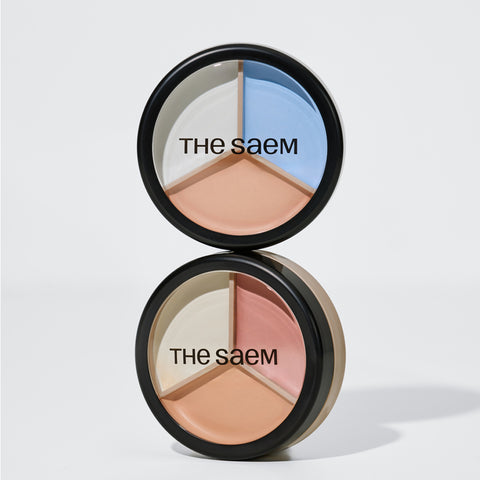The Saem Cover Perfection Triple Pot Concealer 13g (7 Colors)
