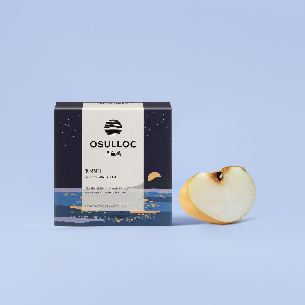 OSULLOC Moonlight Walk 3-Pack Pyramid Tea Bags