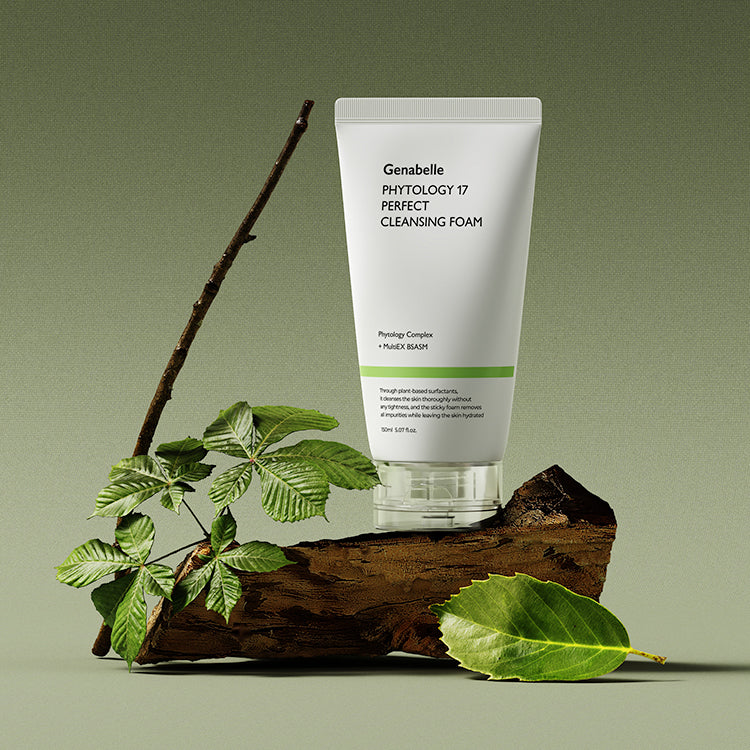 Genabelle Phytology 17 Perfect 3-Second Soothing Moist Exfoliating Cleansing Foam 150ml