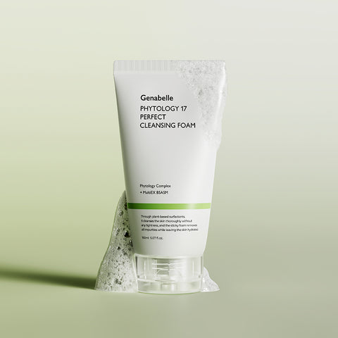 Genabelle Phytology 17 Perfect 3-Second Soothing Moist Exfoliating Cleansing Foam 150ml