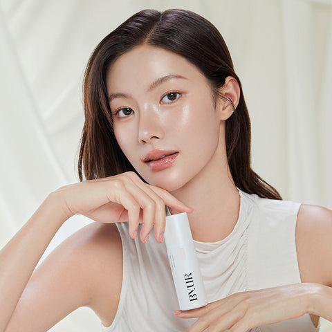 BYUR Serum Fit Shining Tone-Up Cream V1 40g (Pink Beige / Lavender)