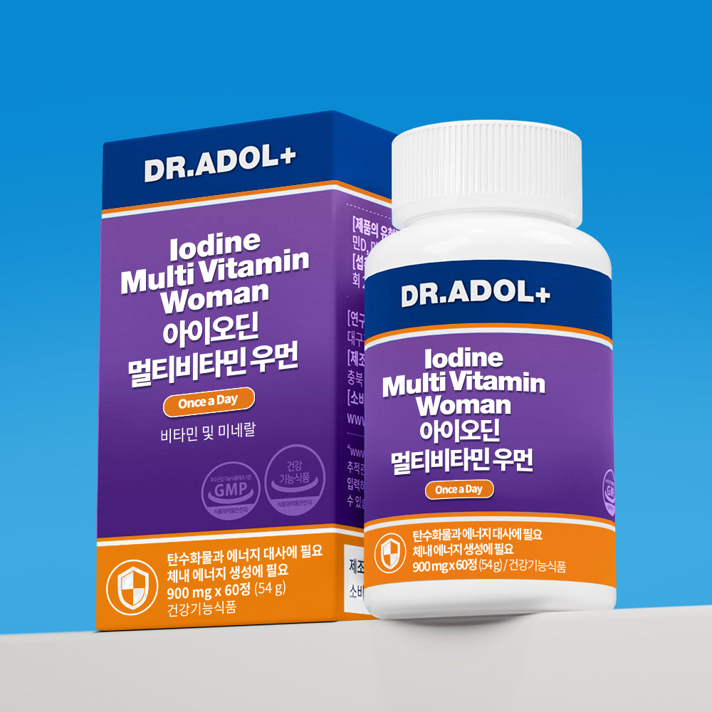 Dr. Adol Iodine Multivitamin for Women (Iodine & Folic Acid)