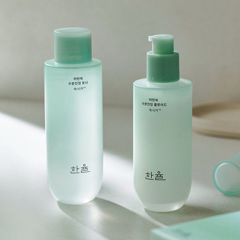Hanyul Artemisia Moisture Soothing Set (Toner 150ml + Fluid 125ml)