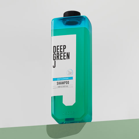 Jsoop Deep Green J Tea Tree Fresh Shampoo 1000ml