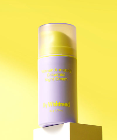By Wishtrend Pore Smoothing Bakuchiol Serum 30ml + Bakuchiol Night Cream 30g 2-Piece Set
