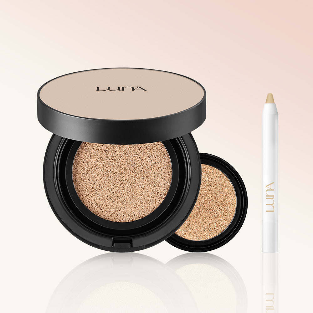 Luna Long-Lasting Conceal Fixing Cushion 13.5g + Refill 13.5g