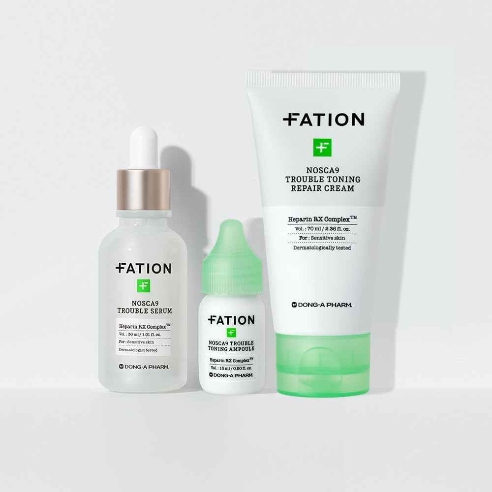 FATION Blemish Mark 3-Piece Set (Serum 30ml + Ampoule 15ml + Cream 70ml)