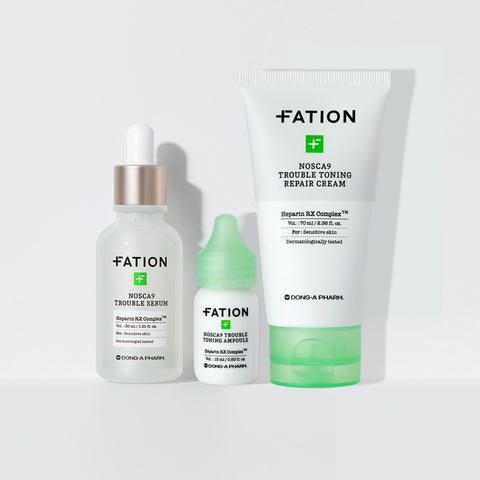 FATION Blemish Mark 3-Piece Set (Serum 30ml + Ampoule 15ml + Cream 70ml)