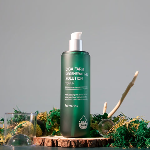 Farmstay Cica Soothing Toner + Emulsion Set (2-piece)