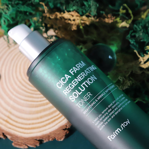 Farmstay Cica Soothing Toner + Emulsion Set (2-piece)