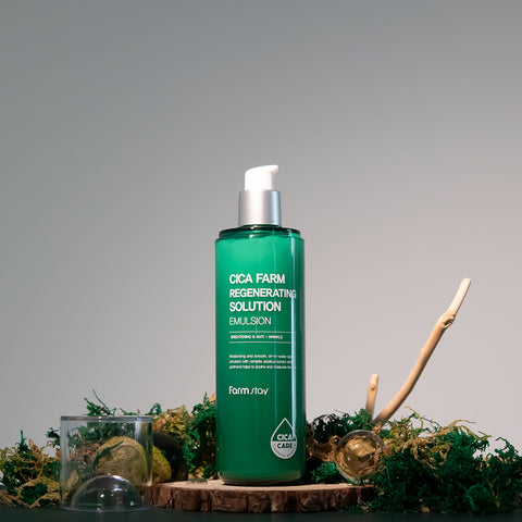 Farmstay Cica Soothing Toner + Emulsion Set (2-piece)
