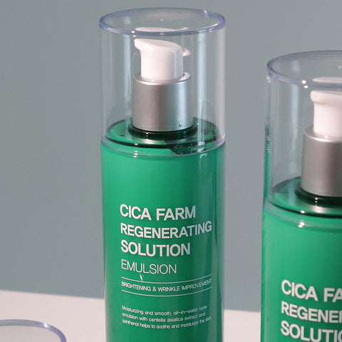 Farmstay Cica Soothing Toner + Emulsion Set (2-piece)