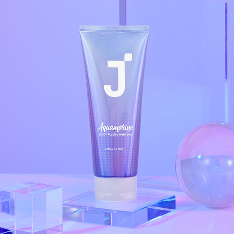 Jsoop Purple J Aquamarine Water Pack No-Wash Hair Treatment 200ml