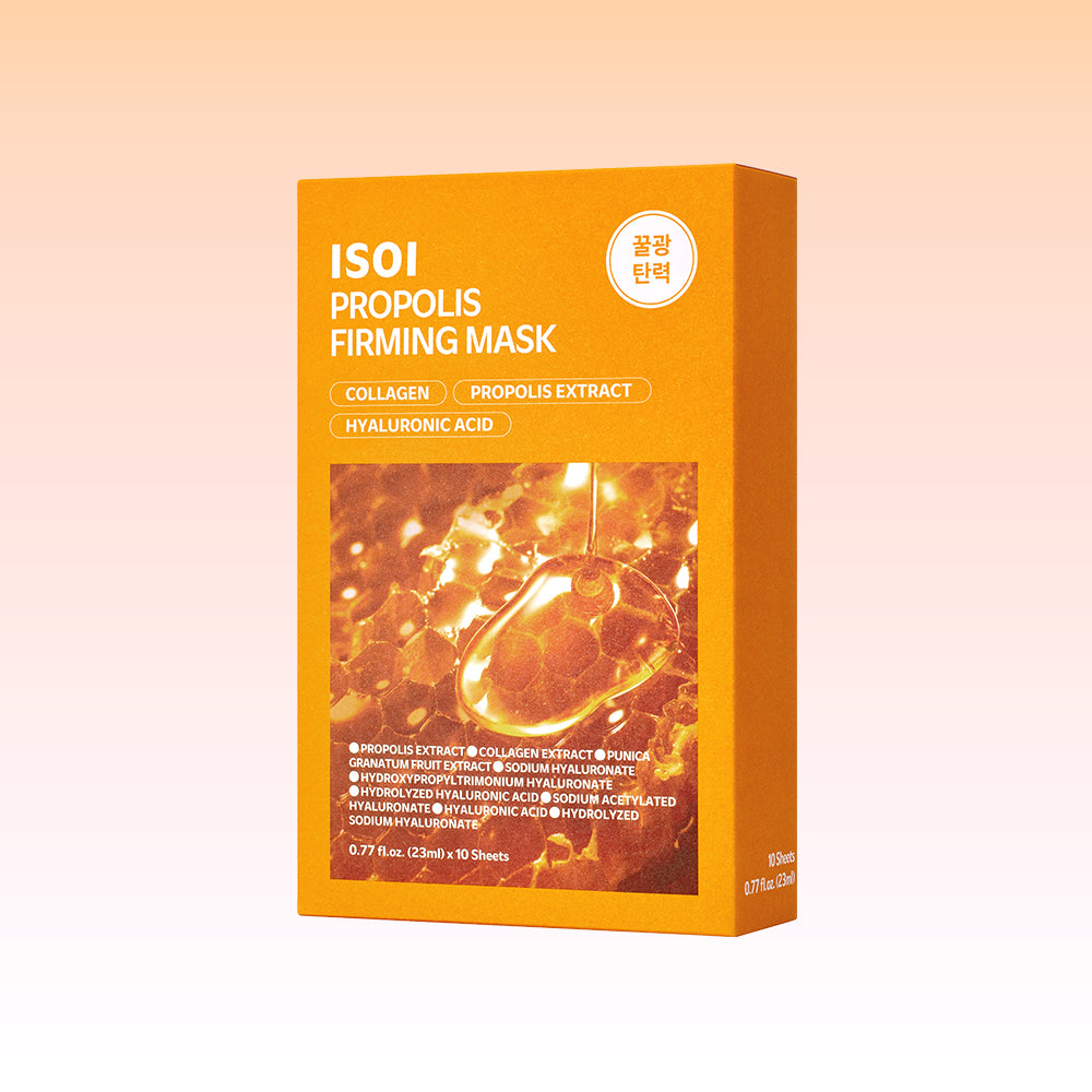 ISOI Propolis Firming Mask (Honey Glow Elasticity) 23ml x 10 Sheets