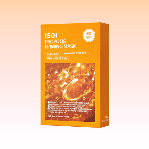 ISOI Propolis Firming Mask (Honey Glow Elasticity) 23ml x 10 Sheets