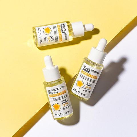 APLB Retinol Vitamin C Vitamin E Ampoule Serum 40ml (3 Pack)