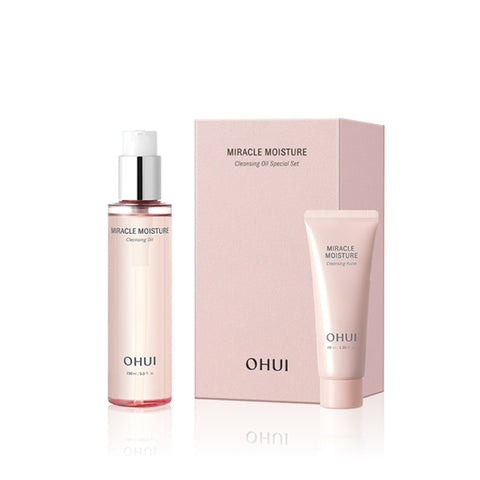 OHUI Miracle Moisture Cleansing Oil 2-Piece Set (150ml)