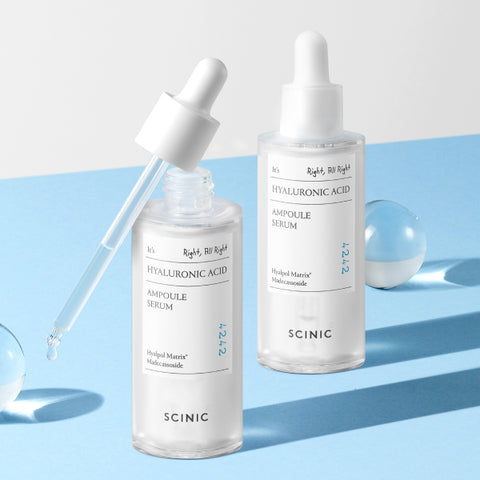 Scinic Low-Molecular Hyaluronic Acid Ampoule Serum 50ml (2 Pack)