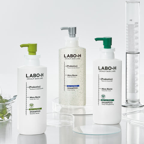 Labo H Sensitive Derma Anti-Hair Loss Mild Acidic low-irritation Shampoo 400ml